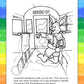 ZOCO - School Bus Safety & Rules Coloring & Activity Books (50 Bulk Pack, Without Crayons) - Bus Driver Gift & Handout for Kids