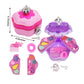 Konhaovf Doll Head For Hair Styling And Make Up For Little Girls, Small Styling Head Doll With Hair Accessories For Girls Makeup