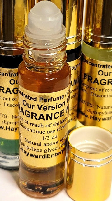 Hayward Enterprises Brand Perfume Oil Compatible To Baby Doll For Women, Fragrance Rendition, Eau De Parfum, 1/3 Oz. (10Ml) Glas