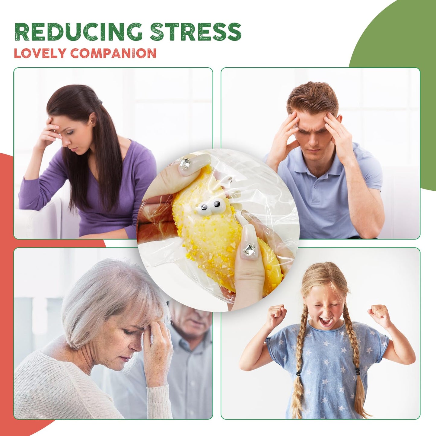 Taba Squishy Toys Valentines Cute Kawaii Cat Paw Squeeze Toys  Sticky Squishy Fidget Toys Silicone Squeeze Toy for Stress Relief Cute Soft Toys Best Valentines Gift for Anniversary (Banana)