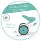 Chillafish Bunzi Gradual Balance Bike And Tricycle, 2-In-1 Ride On Toy For 1-3 Years Old, Silent Non-Marking Wheels, Mint, Large