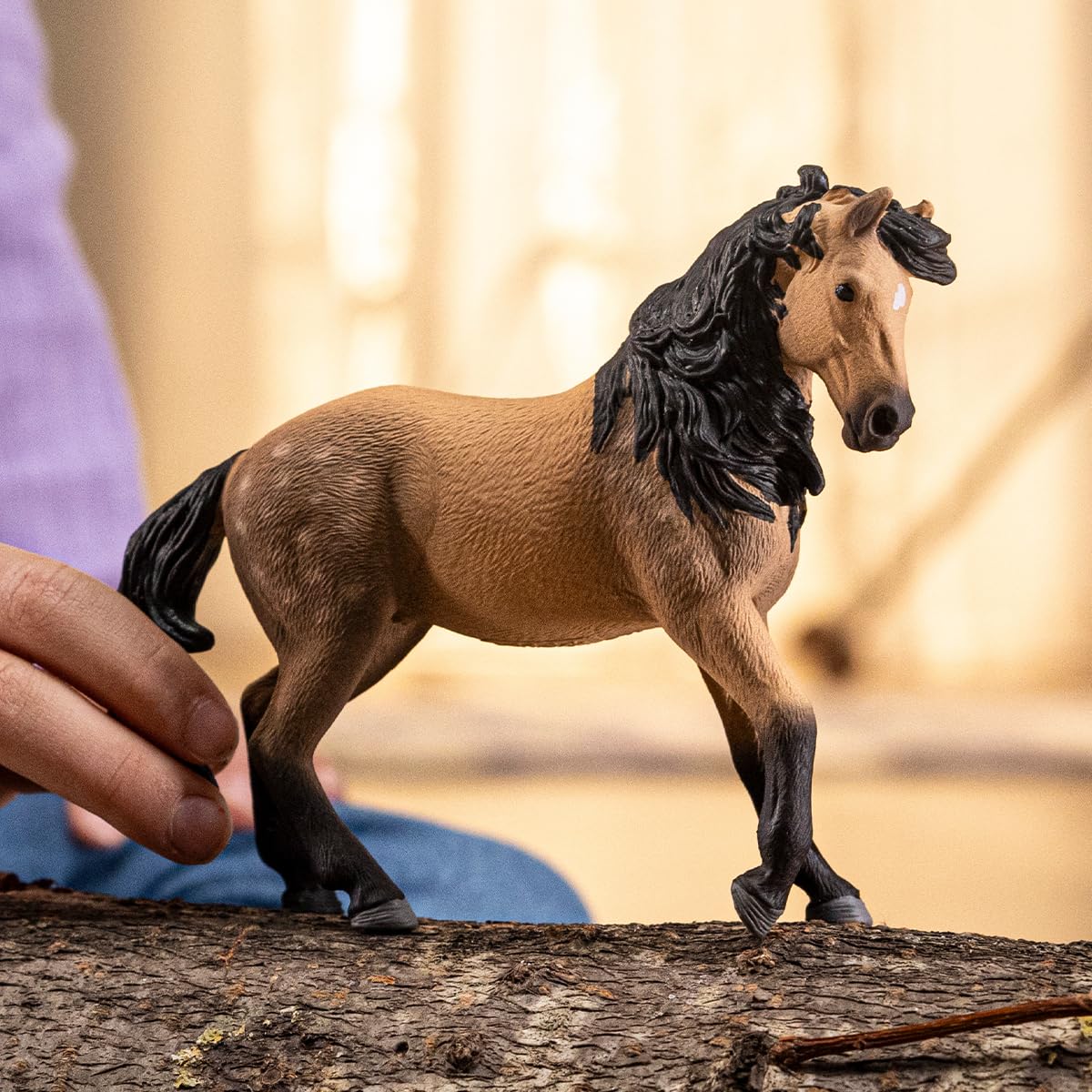 Schleich Horse Club - Andalusian Mare - 5'' Hand-Painted Collectable, Realistic Toy Horse Figurine For Girls And Boys. Durable E