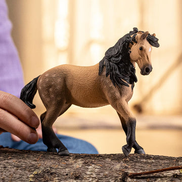 Schleich Horse Club - Andalusian Mare - 5'' Hand-Painted Collectable, Realistic Toy Horse Figurine For Girls And Boys. Durable E