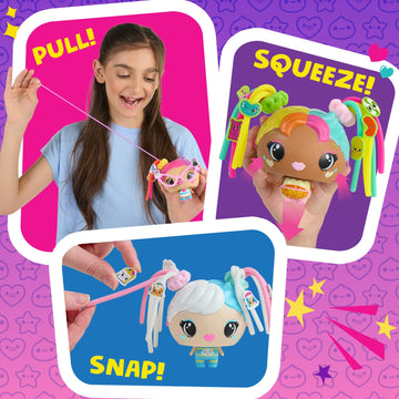 My Squishy Little Pop Stars by WowWee - Small Pink Plush Toy for Kids