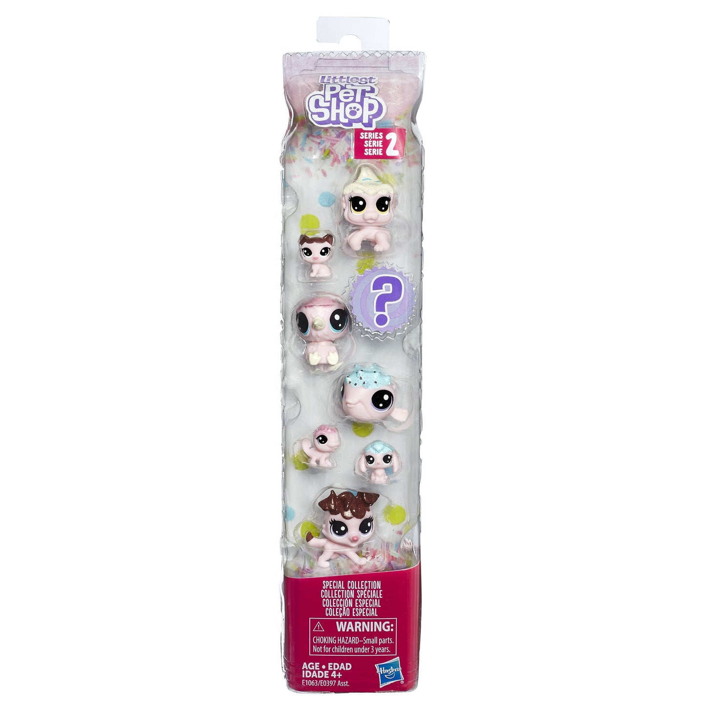 Littlest Pet Shop Frosting Frenzy Friends Medium Red Plastic E1063