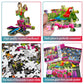 500 Piece Jigsaw Puzzle For Adults -Flowers & Birds Jigsaw Puzzles 500 Pieces Puzzles For Adults-Finished Size 19.3' X 13.7'