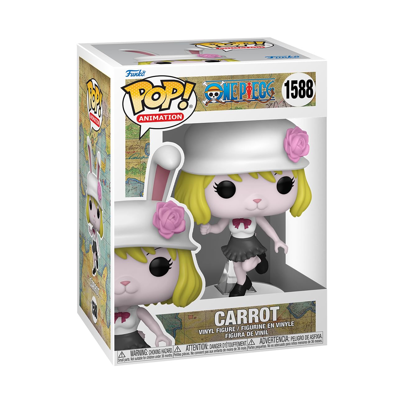Funko Pop! Animation: One Piece - Carrot - Collectable Vinyl Figure - Gift Idea - Official Merchandise - For Kids & Adults - Anime Fans - Model Figure For Collectors And Display