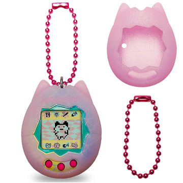 Silicone Cover Case For Tamagotchi Original, Protective Sleeve Skin For Original Tamagotchi Digital Pet Accessories(Only Case)(Purple)