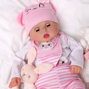 Babeside Realistic Baby Doll Eyes Open & Close - Bailyn, 20 Inch Reborn Baby Dolls With Toy Accessories Gift Set For Boys Girls Kids Age 3+
