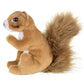 Bearington Collection Copper Plush Squirrel Stuffed Animal, 7 Inch