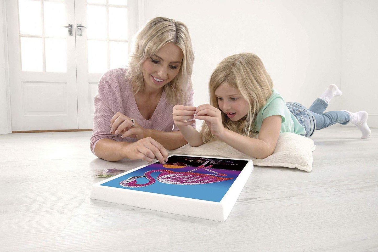 Sequin Art Red Frankie The Flamingo Sparkling Arts and Crafts Kit