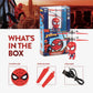 World Tech Toys Spider-Man 3.5 Inch Flying IR Helicopter - Red, Metal, Model 33245