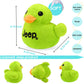 Jeep Plush Duck - Green Stuffed Animal for Enthusiasts, Small Polyester Toy