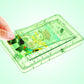 Skylety 5 Pcs Money Puzzle Box Gift Card Box Plastic Puzzle Card Holder Fun Maze Intellectual Pinball Machine Game for Teens and mature-themeds Birthday Party Favors(Green)