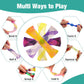 Yuqilin 120 Pcs Fidget Toys Marble Mesh Fidget Toys Bulk, Stress Relief Sensory Colorful Fidget Toy Set For Kids Adults With Adh