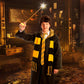 Light Up Magic Wizard Wand Rechargeable Illuminating Golden Wands For Witches Kids Boys Girls Party Gift, Lamp