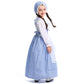 Pioneer Girl Costume Colonial Outfits Colonial Costume Girls Pioneer Dresses For Girls Colonial Prairie Blue Dress Long Sleeve C