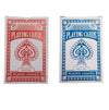 Zugar Land Economy Playing Cards - 2 Decks (Red And Blue Decks) 2.3/8 Inches By 3.3/8 Inches (55Mm X 86Mm) Plastic Coated. Great For Poker, Blackjack, Bridge And More. (2 Decks)