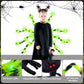 Garma Halloween Giant Spider Costume Set - LED Light-Up Backpack, Plush Headband, Large, Green for Kids Party & Trick or Treating
