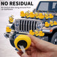 Yibeico 40Pcs Duck Plug, Rubber Duck Mount, Flock Locker Rubber Duck Holder Dashboard For Jeep Dash & Fixed Display, Gift For Je