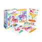SentoSphere SEN6005 Aquarelle Magic Canvas Mini Horses