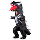 Marvel Venomosaurus Official Youth Inflatable Halloween Costume - Inflatable Jumpsuit With Built-In Fan, Gloves, Battery Box