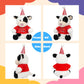 Cuteoy Happy Birthday Cow Musical Stuffed Animal Shaking Singing Dancing Plush Toy Electric Interactive Animated Plushies Gifts