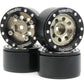 Hobbysoul Adjustable Offset 1.0 Beadlock Wheels, Heavy 1.0 Rc Wheels Weight 21G/Rim For 1/18 Traxxas Trx4M & 1/24 Axial Scx24 90