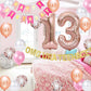 Rose Gold Omg Ur A Teenager Happy 13Th Birthday Banner Garland 13 Birthday Foil Balloons Teenager Confetti Balloons For Teen Gir