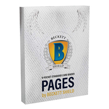 Beckett Shield: 9 Pocket Page Sleeves for Standard Card (100ct)