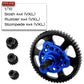 Rcarmumb 54T Spur Gear Upgrades Part For Slash Stampede Rustler 4X4(Vxl), Hardened Steel Slipper Clutch Eliminator 54T Spur Gear