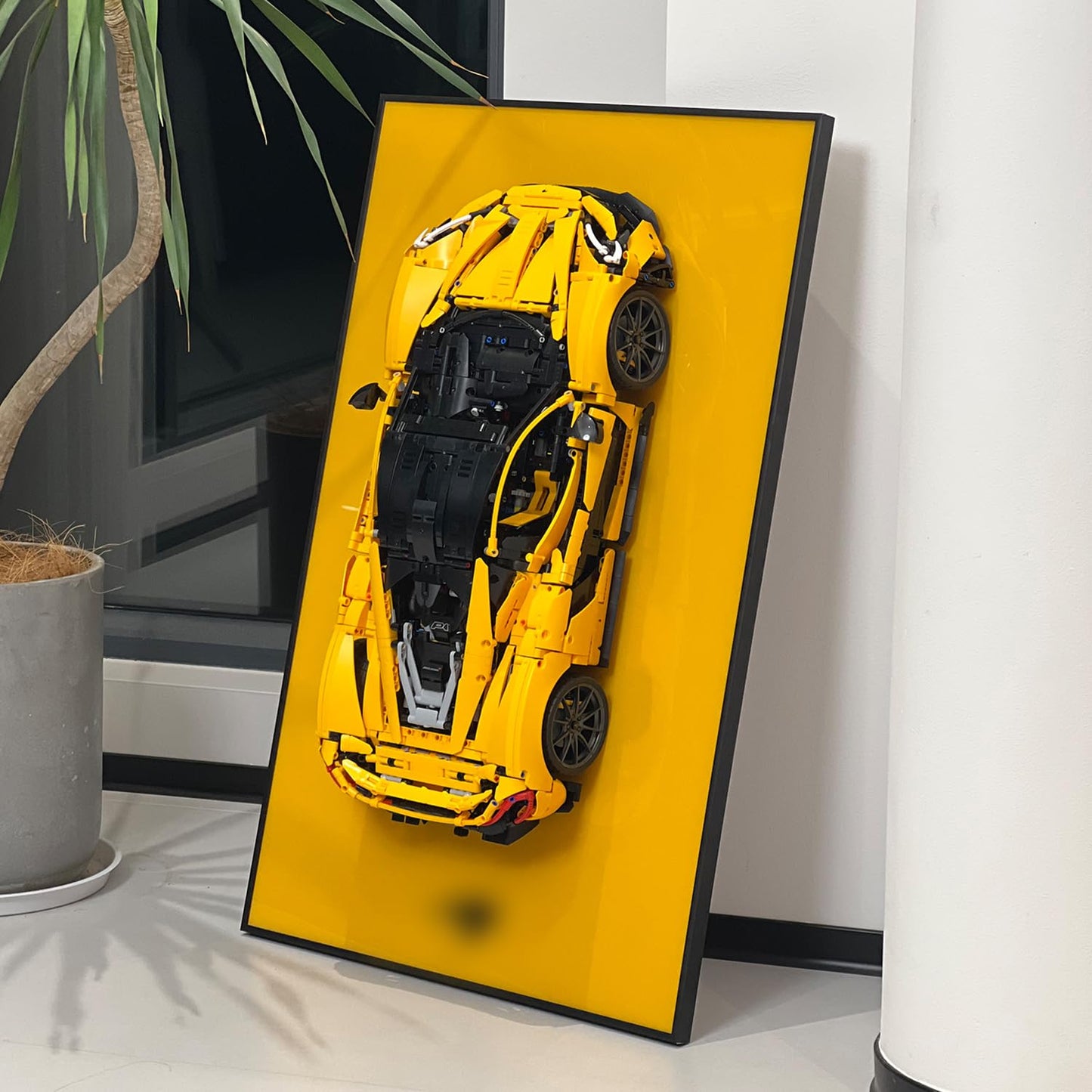 iLuane Display Wallboard for Lego Technic McLaren P1 Model Car Racing Hypercar Model Kit 42172  mature-themed Collectibles Wall Mount  Home or Office D?cor (No Car Included)