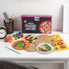 Mini Leaves Wooden Mandala Artistic Painting Kit Tea Coasters Art And Craft Kit For Girls Boys 9-12 Years Coaster Diy Kit Set