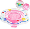 Baby Swimming Float Ring,Baby Inflatable Pool Floatie Baby Water Float Infant Swim Pool Rings For Toddler Kid Age 6-48 Months, B