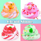 12 Pack Cloud Slime Kit, With Cute Slime Charms Two-Toned Colorful Slime, Scented Diy Slime Supplies For Girls And Boys, Stress
