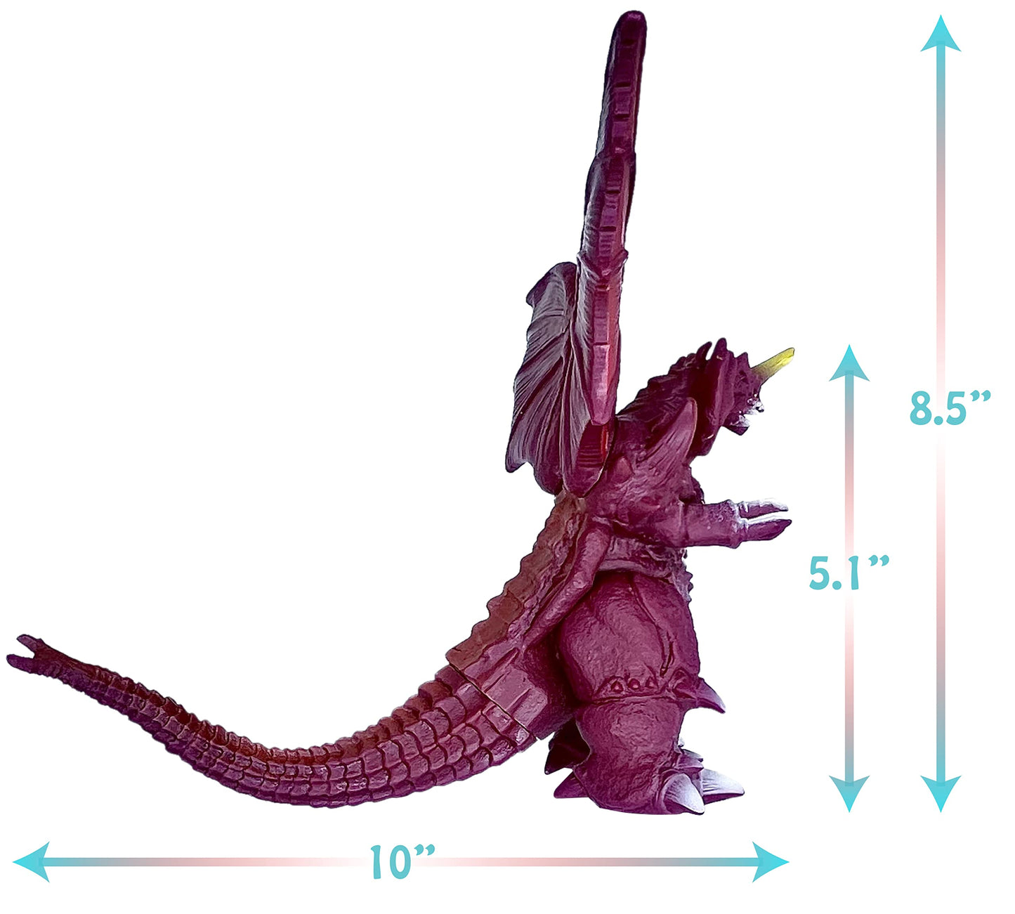 Twcare Destoroyah Vs Godzilla Destroyah Action Figures Toys, Movie Series Movable Joints King Of The Monsters Soft Vinyl, Travel