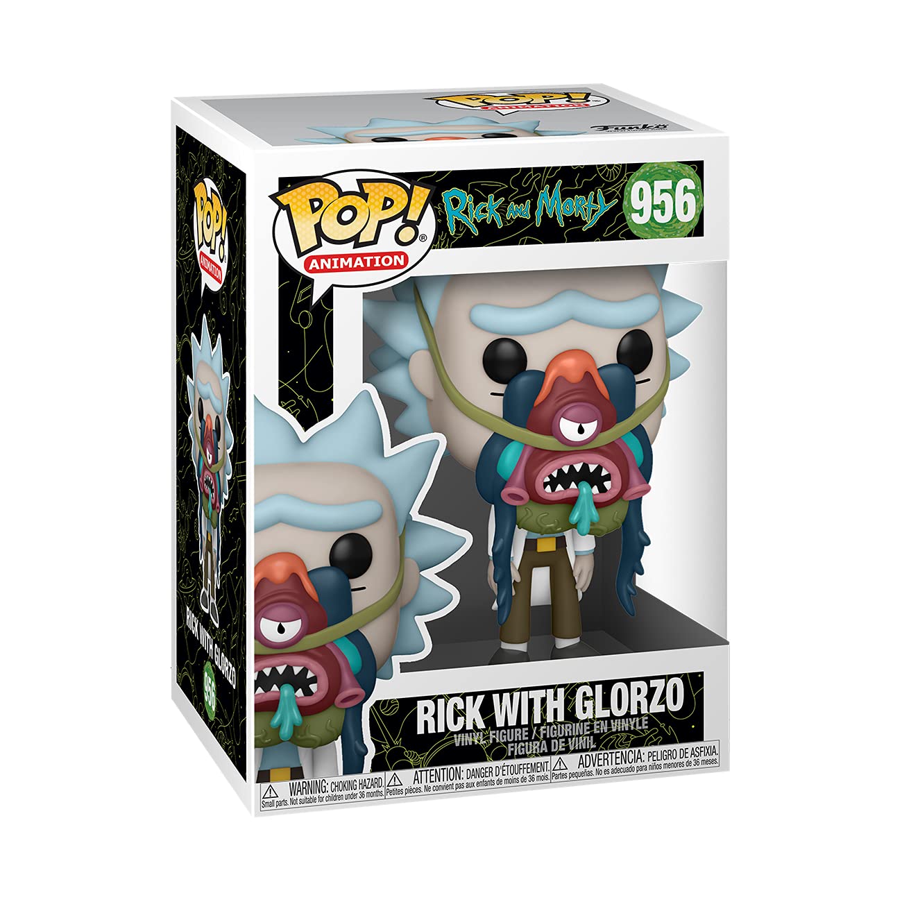 Funko Pop! Animation: Rick & Morty - Rick With Glorzo