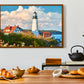 Jigsaw Puzzles 2 Pack 1000 Pieces - Wishdiam Puzzles For Adults - Lighthouses Portland Head Light Nature Landscape Impossible Challenging Puzzles For Home Decor Birthday Party Gifts Toy For Men Women
