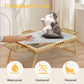 Ykhallybee Puzzle Table 2000 Pieces Wooden Puzzle Board With Legs, 40.9   X 27.6    Jigsaw Board With 4 Drawers And Cover, Folda