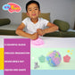 Silly Foam, Creative Modeling Foam Beads, 2-Pack Mixed Colors (Primary + Neon Pastel), Perfect For Preschool And Kids, Arts, Cra