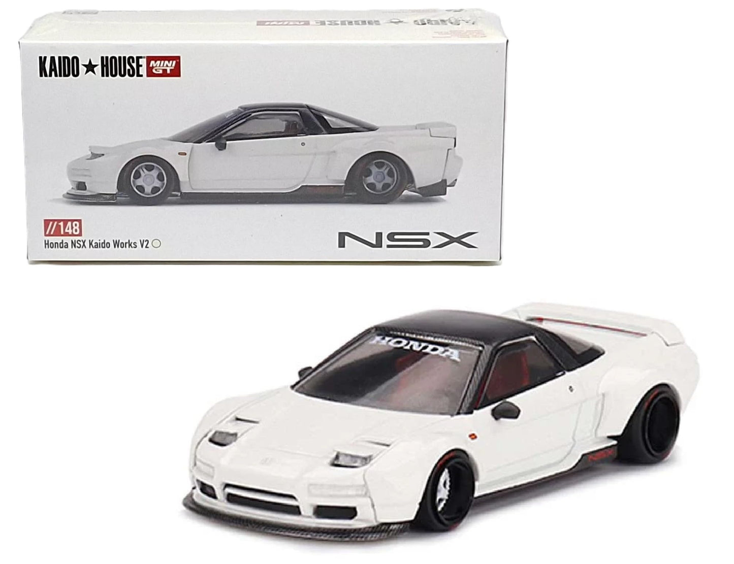 Collectibles Diecast Model Car Compatible With Kaido House 1:64 Honda Nsx (Na1) Kaido Works V2 White Limited Edition Khmg148
