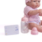 Jc Toys - La Newborn Nursery | 7 Piece Baby Doll Gift Set | 12' Life-Like Baby Doll With Accessories | Pink | Ages 2+ (18344)