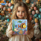 3 Pack Paint By Numbers For Kids Ages 8-12, Pre-Printed Acrylic Oil Painting, Includes (8X10, 8X9, 8X8 Inch) Framed Canvas With