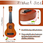 Kids Toy Ukulele Guitar,17 Inch Classical Guitar Musical Toy,4 Strings Guitar Ukulele Educational Learning Toy For Toddlers And Preschoolers