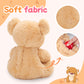 Cozyworld 10' Recordable Heartbeat Bear Stuffed Animals Love You Mom With Voice Sweet Messages Recorder Soft Plush Toy Playback Your Words Gifts For Mother'S Day Mom