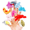 10Pcs Story Time Finger Puppets - Different Cartoon Sea Animal Finger Puppets For Toddlers