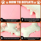 8 Pieces Dog Balloons For Birthday Party Decorations Include 4 Foil Dog Bone Shaped Balloons And 4 Helium Paw Print Balloons For Pet Dog Puppy Party Supplies Baby Shower