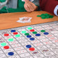 Sequence Premium Edition - Stunning Set With Giant Board (20.25 X 26.25 Inches), Exclusive Chips And Deluxe Cards By Goliath, Blue, For Ages 7+