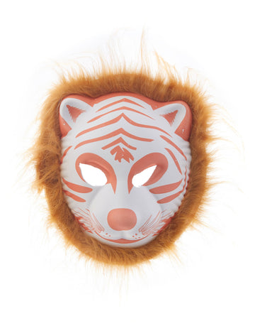 Popo Toys Animal Wild Cat Face Mask For Kids | Party Supplies For An Animal Themed Halloween/Holi | Pack Of 1 (Any One Assorted