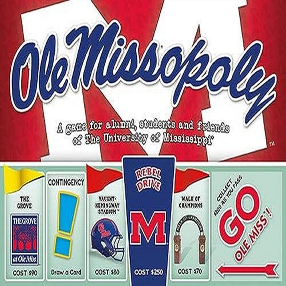 Late for the Sky Ole Missopoly Game - Multi-color Board Game, Model 4099518